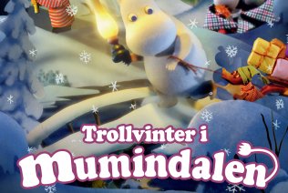 Trollvinter i Mumindalen -affisch